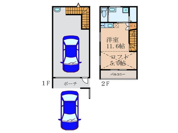 GARAGE321の物件間取画像